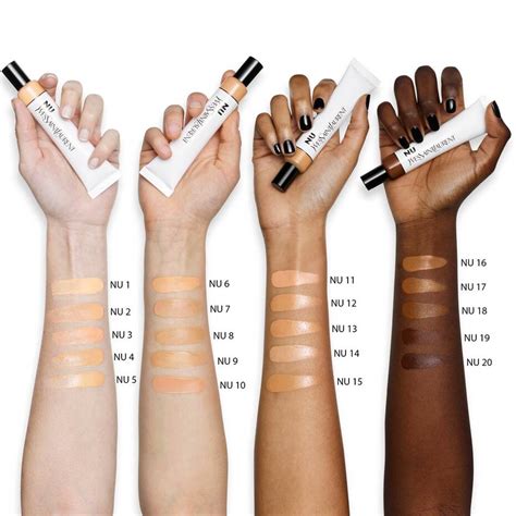 yves saint laurent skin tint|nu skin tinted moisturizer swatches.